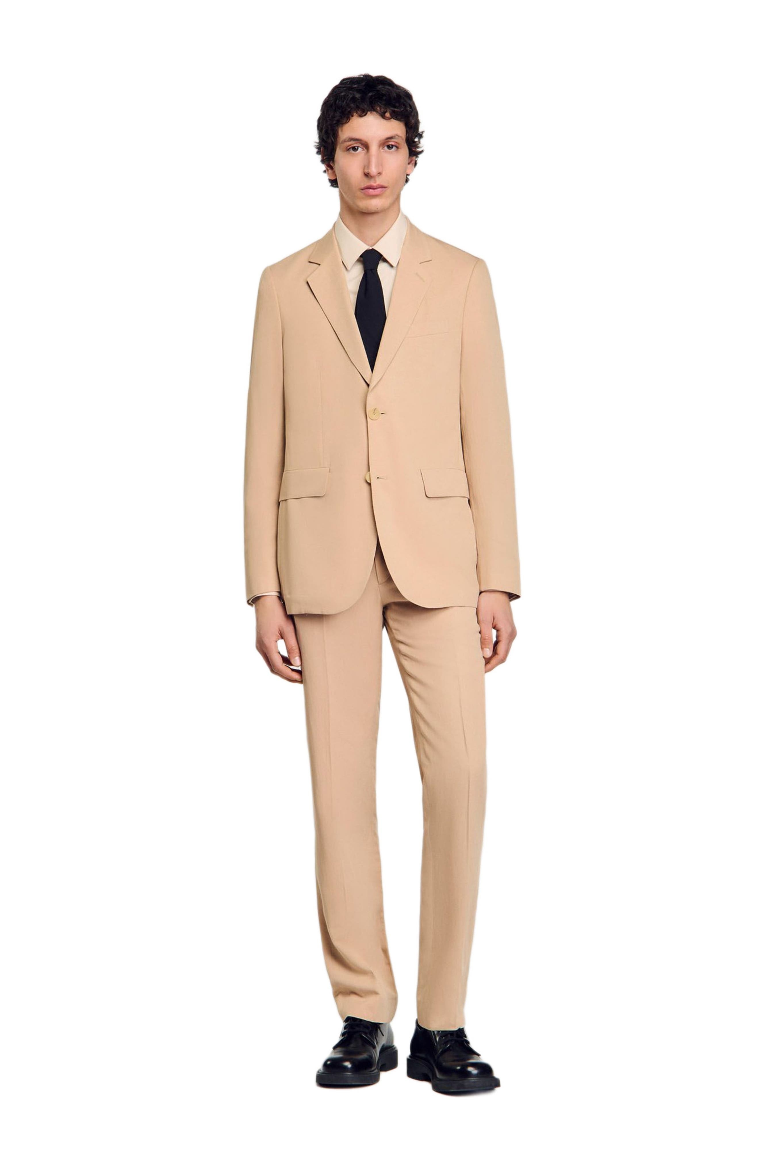 SANDRO Suit jacket in Nut at Nordstrom - 3