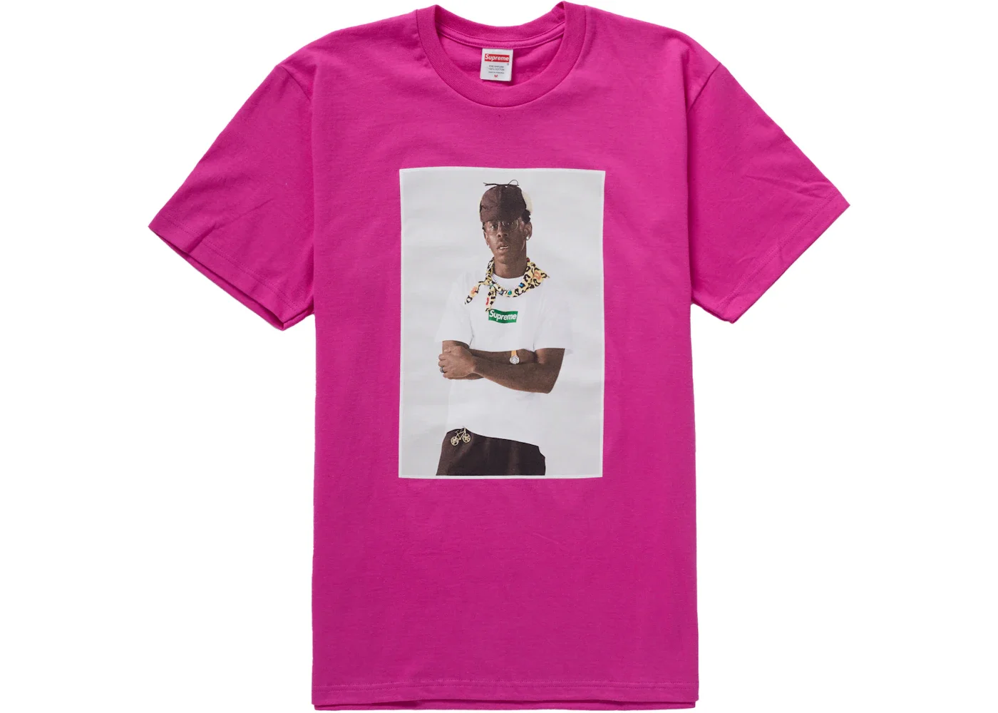 Supreme Tyler The Creator Tee Magenta - 1