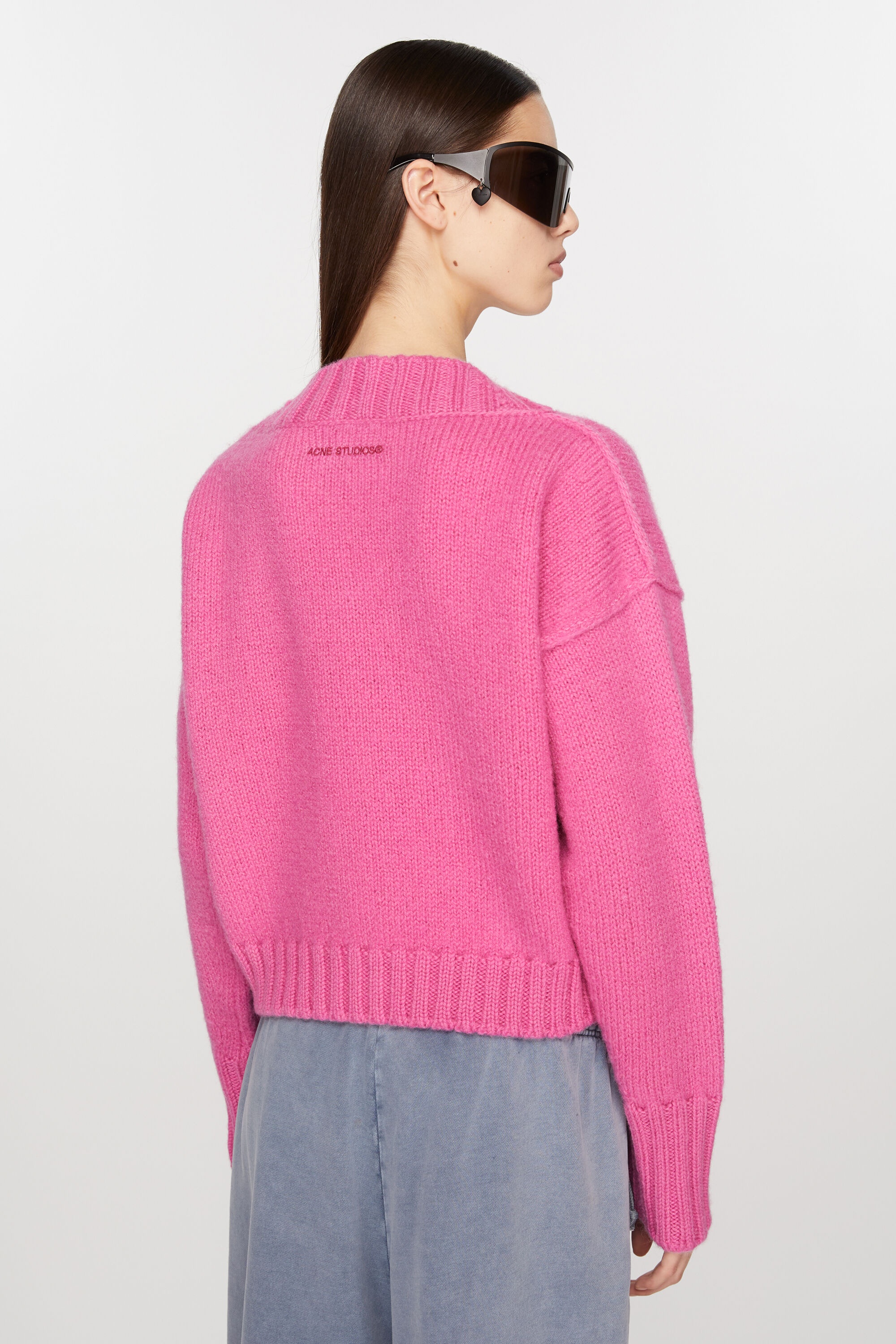 Knit cardigan - Pink - 3