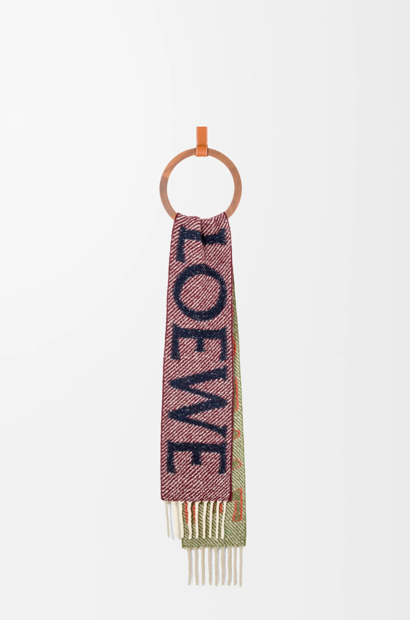 Scarf in alpaca and wool blend 3