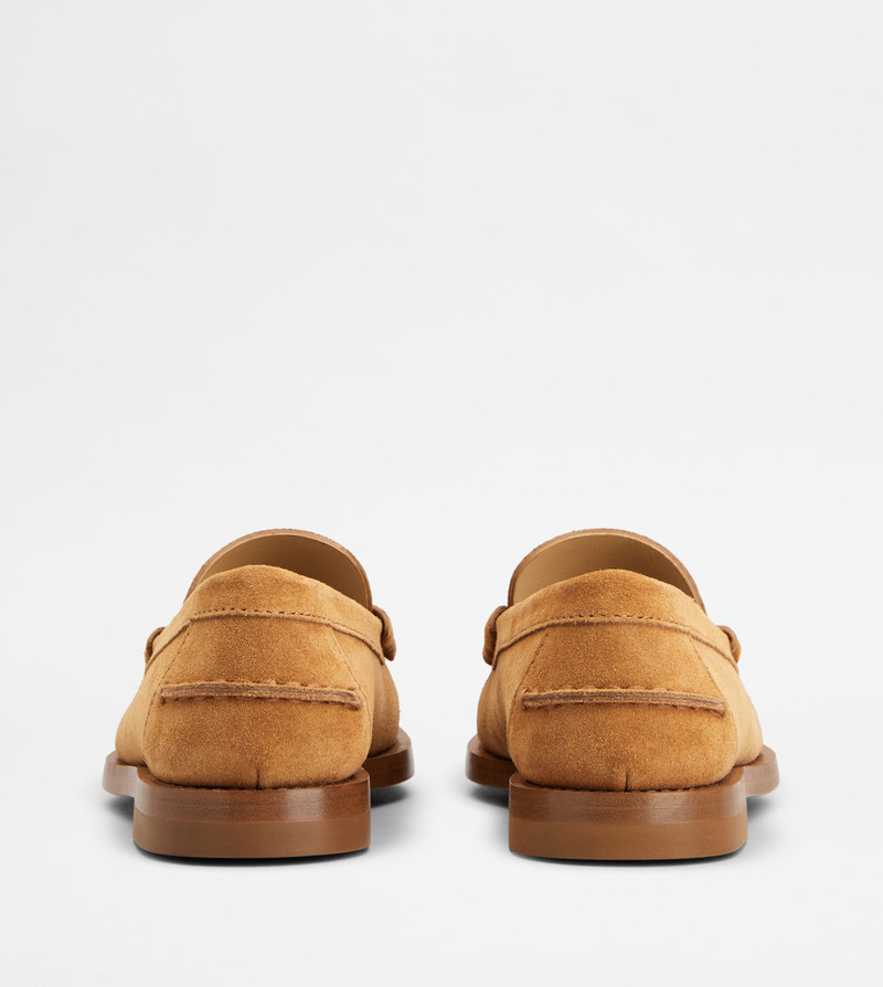Tod's LOAFERS IN SUEDE - BROWN outlook