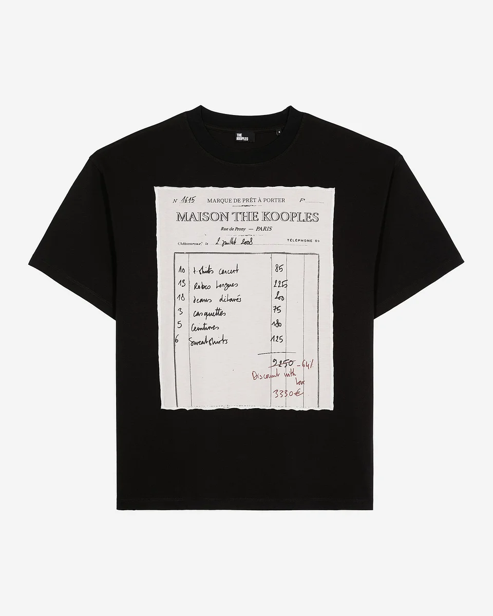 LOOSE BLACK T-SHIRT - 1