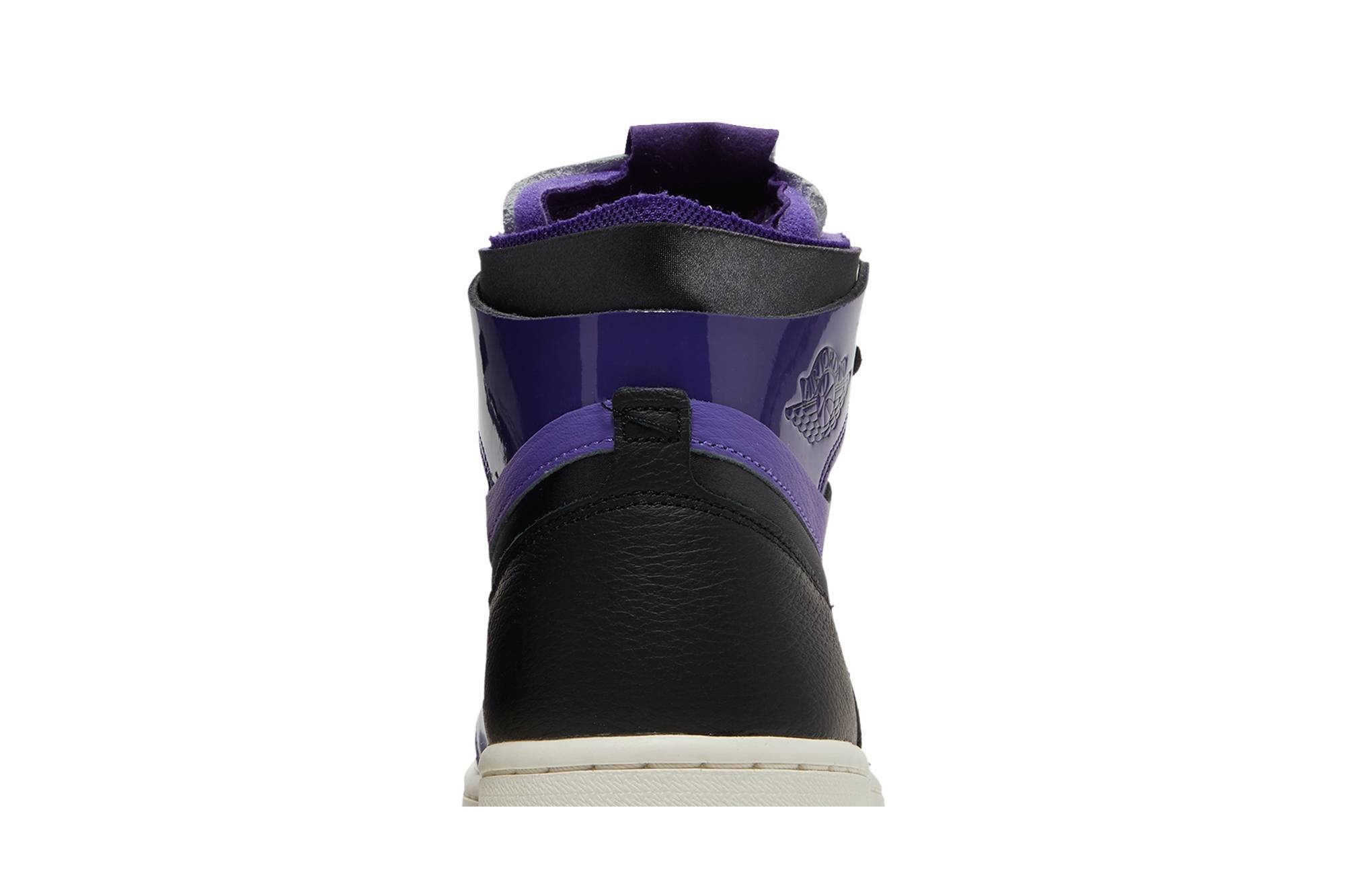 Wmns Air Jordan 1 Zoom Comfort 'Court Purple Patent' - 7