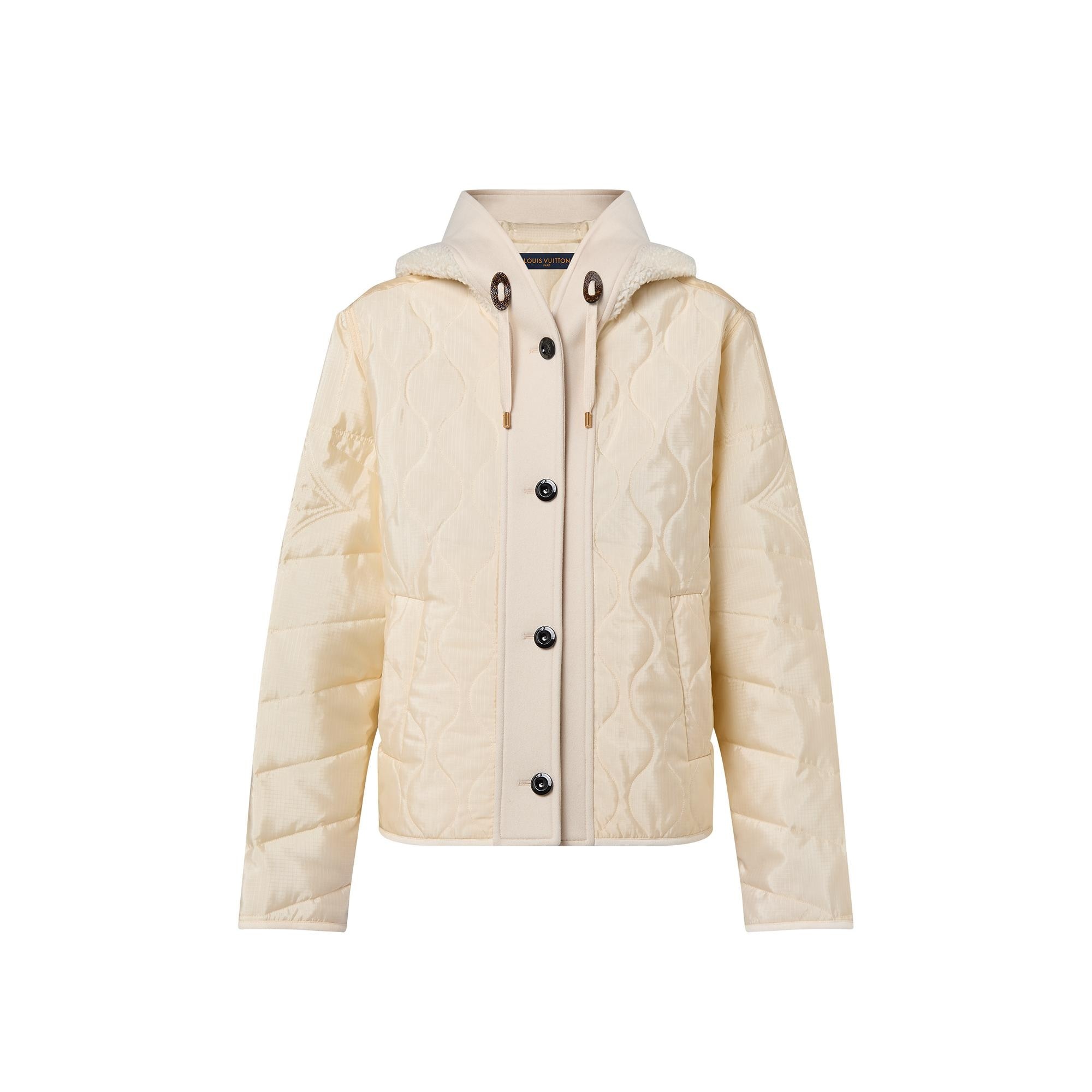 Quilted Hooded Parka - 1