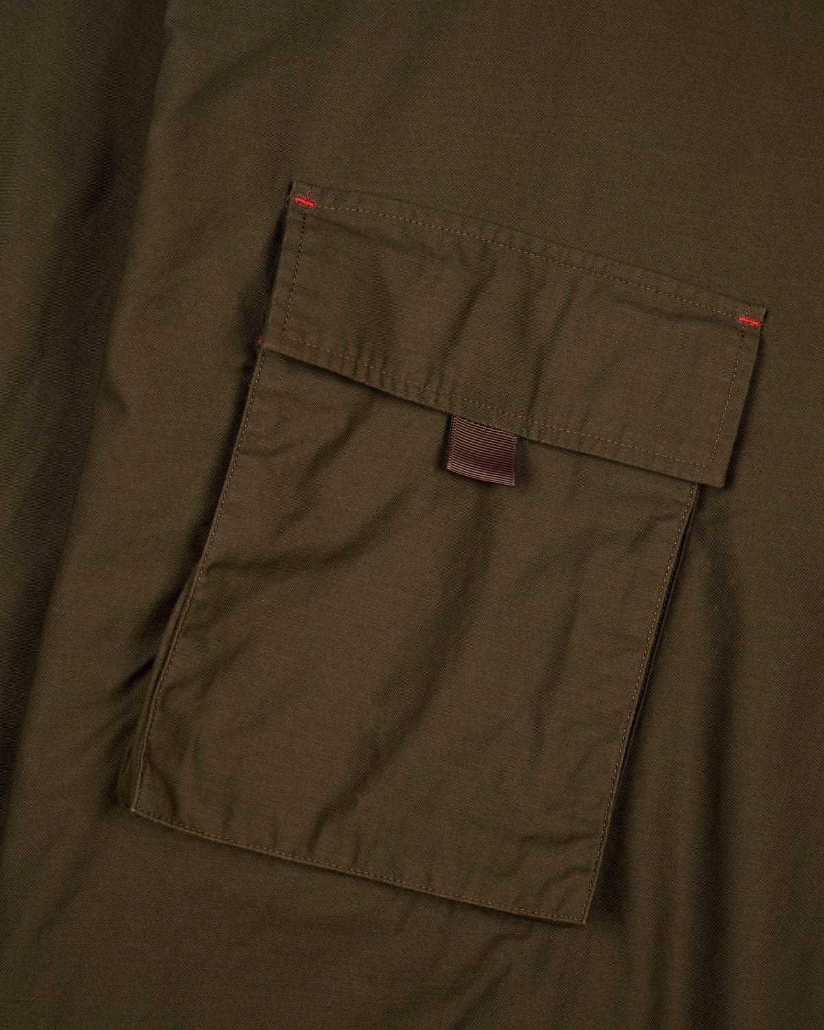 Military Cloth Smock - Olive - 3
