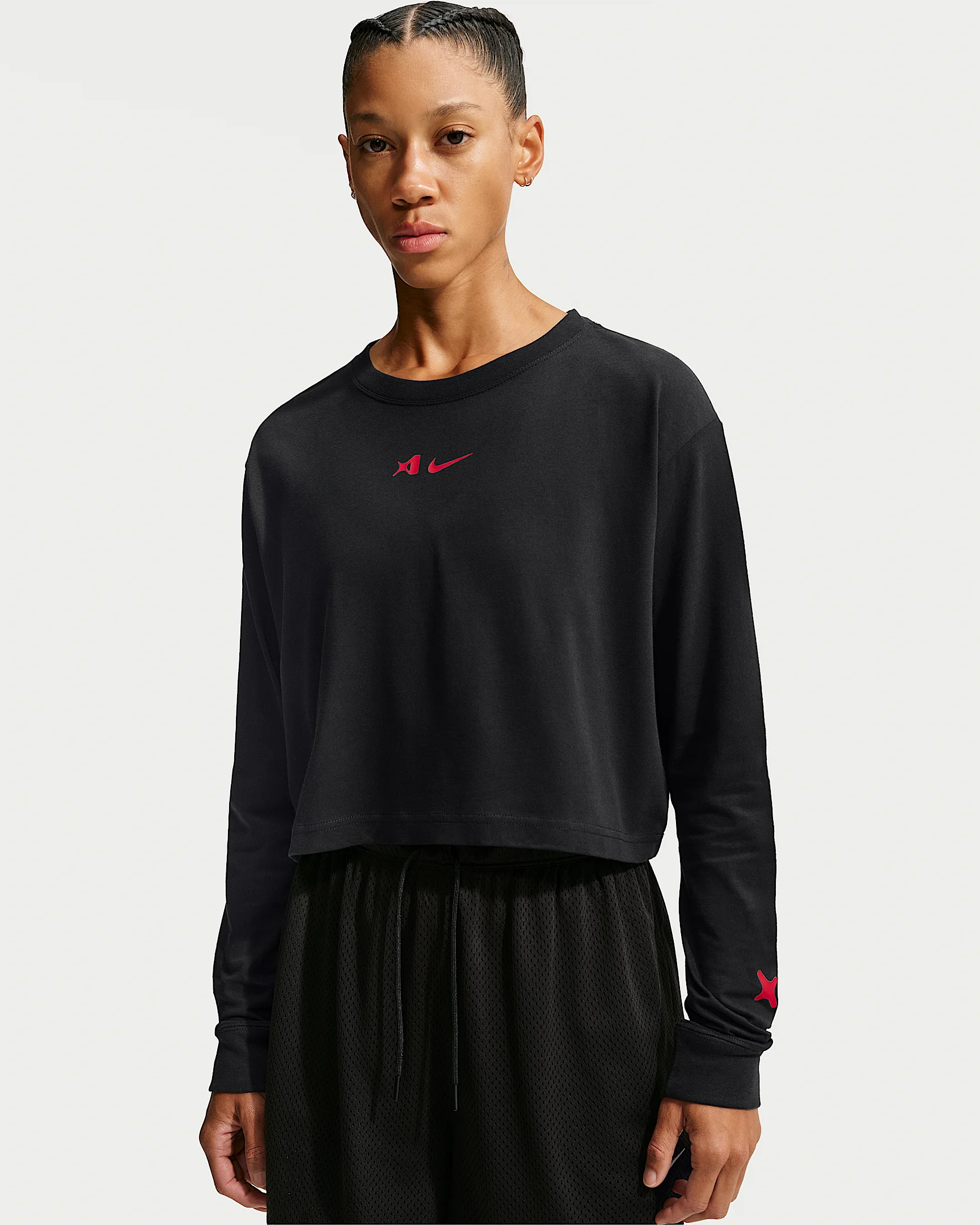 A'ja A'ja Wilson Long-Sleeve Basketball T-Shirt - 1