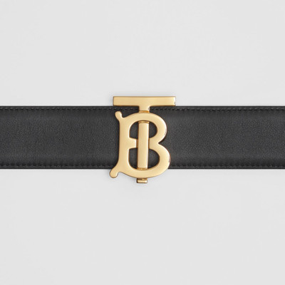 Burberry Reversible Monogram Motif Leather Belt outlook