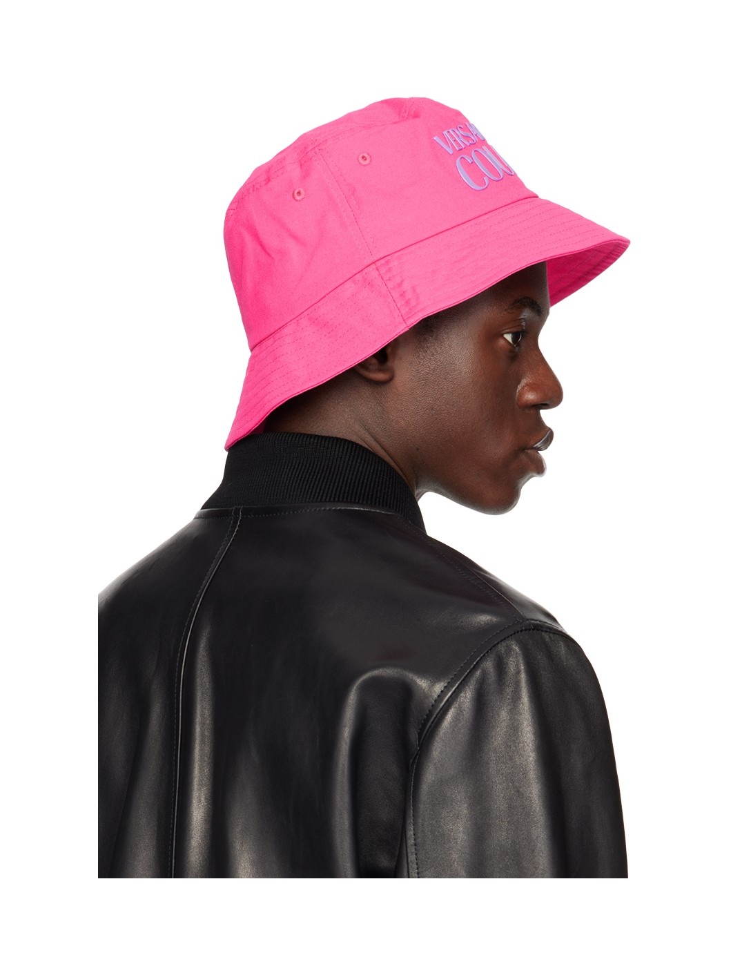 Pink Logo Bucket Hat - 3