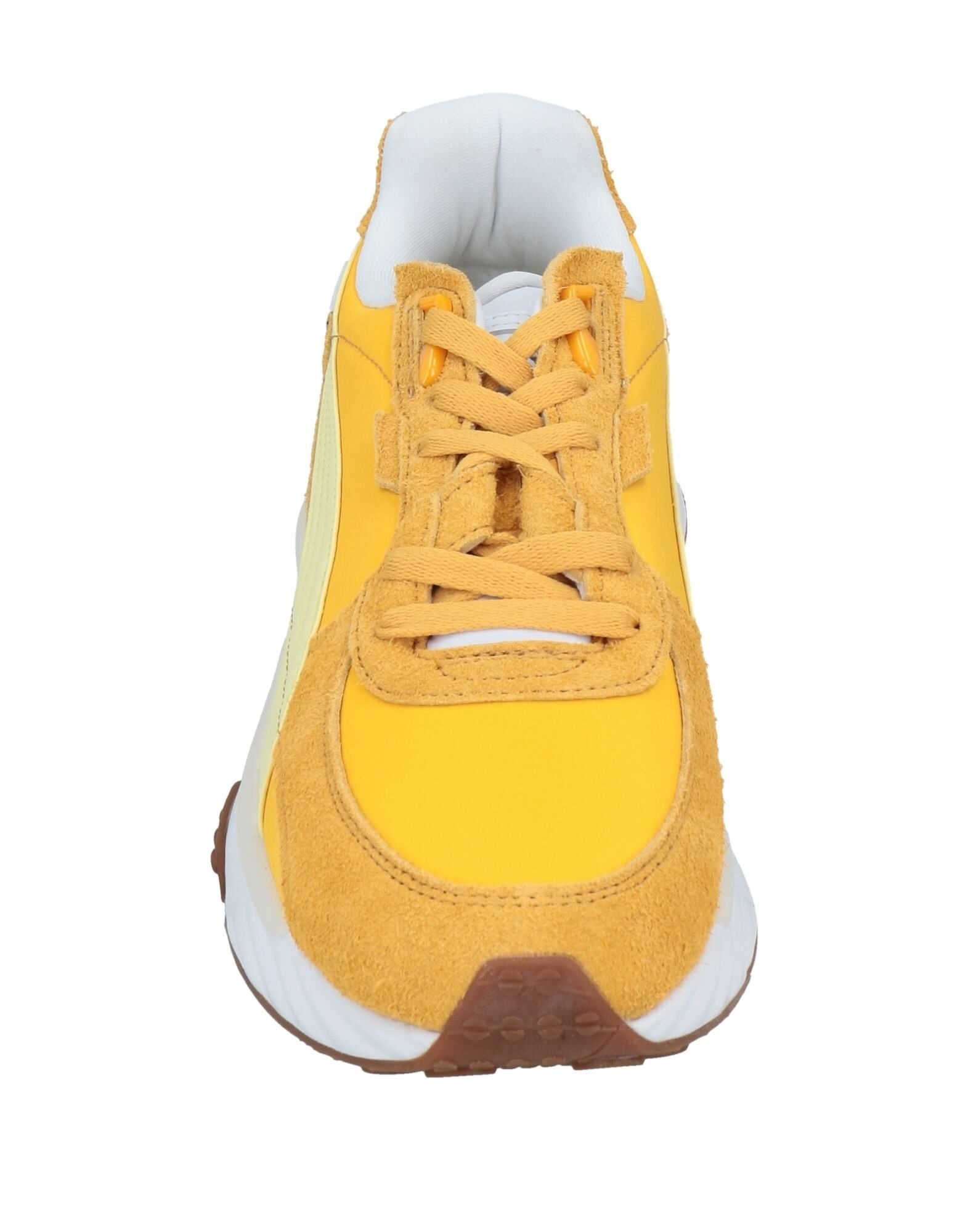 Yellow Men's Sneakers - 4