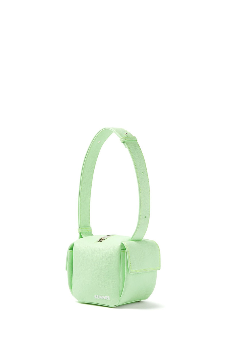 SUNNEI LACUBETTO BAG / acid green outlook