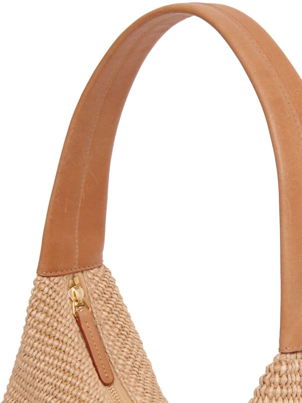 Candy raffia shoulder bag - 4