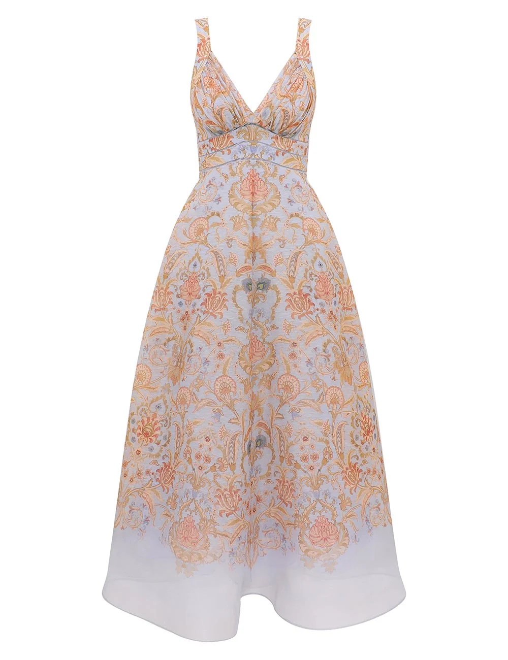 VALIANT DRAPED PICNIC DRESS - 1