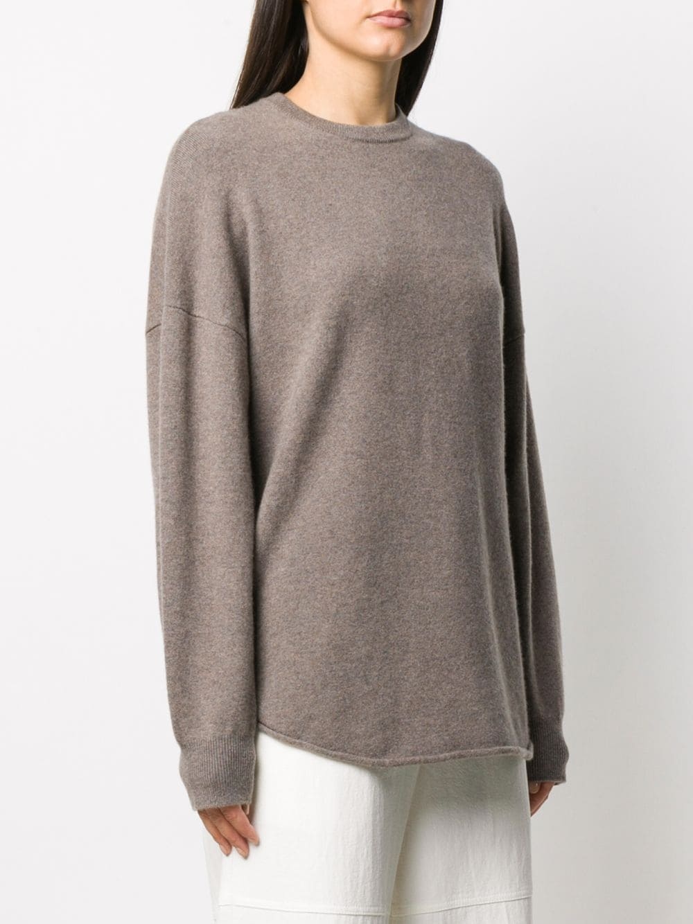 cashmere relaxed jumper - 3