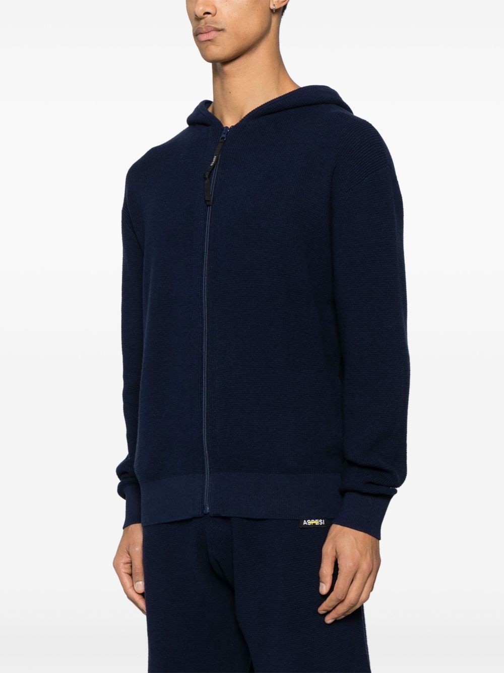 knitted hoodie - 3