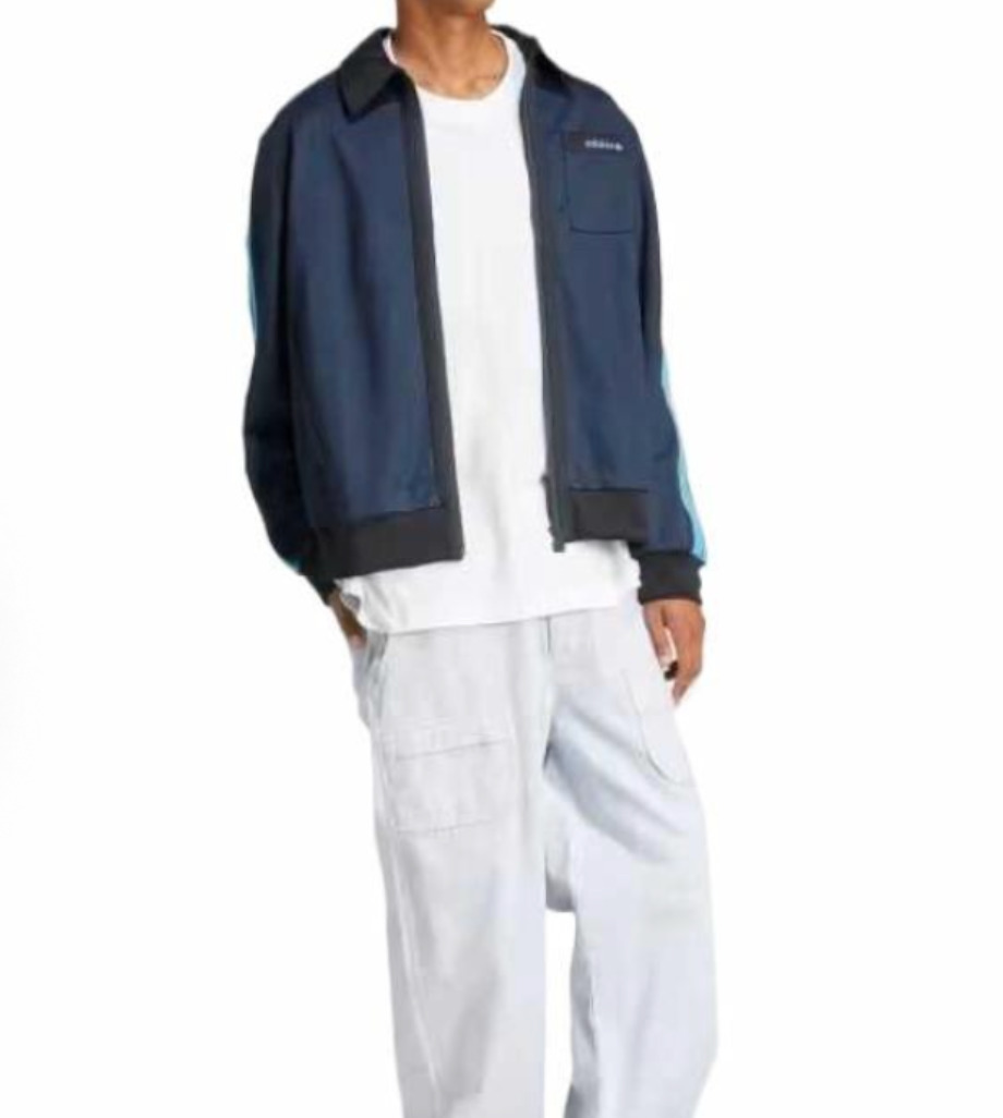 adidas Essentials Polera Trifolio Oversized 'White Black' JD0373 - 3