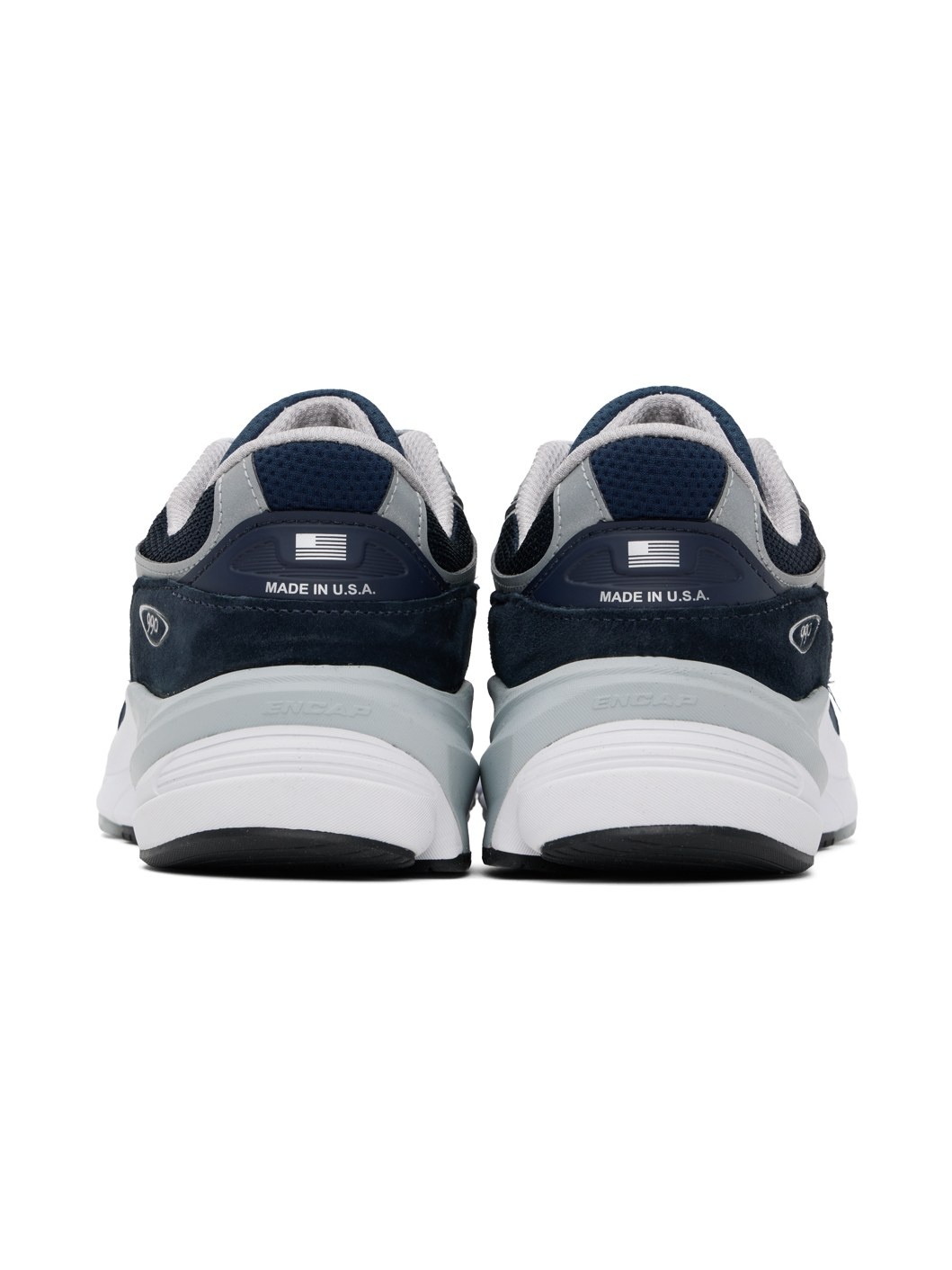 Navy Made in USA 990v6 Sneakers - 2