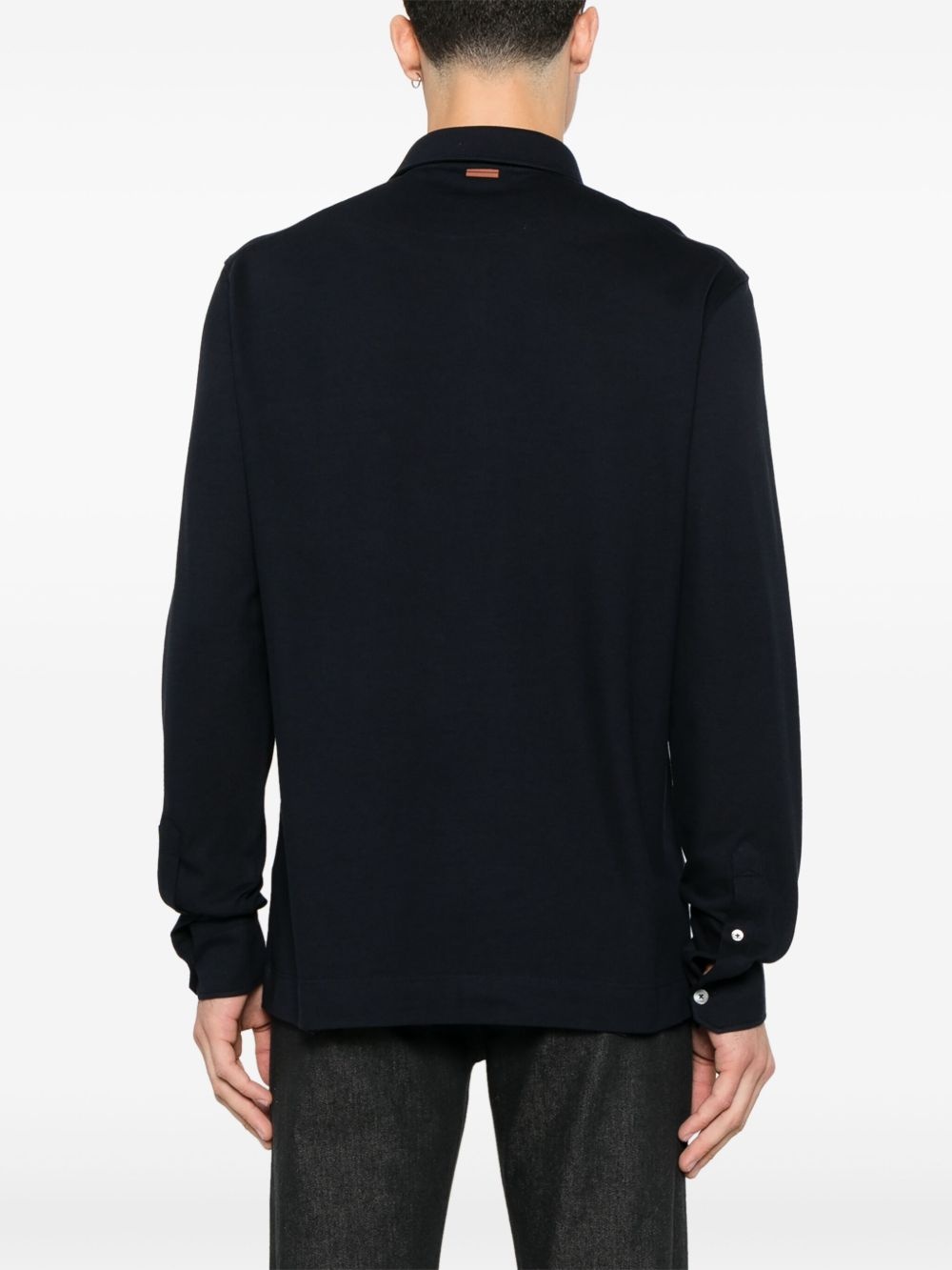 cotton polo shirt - 3