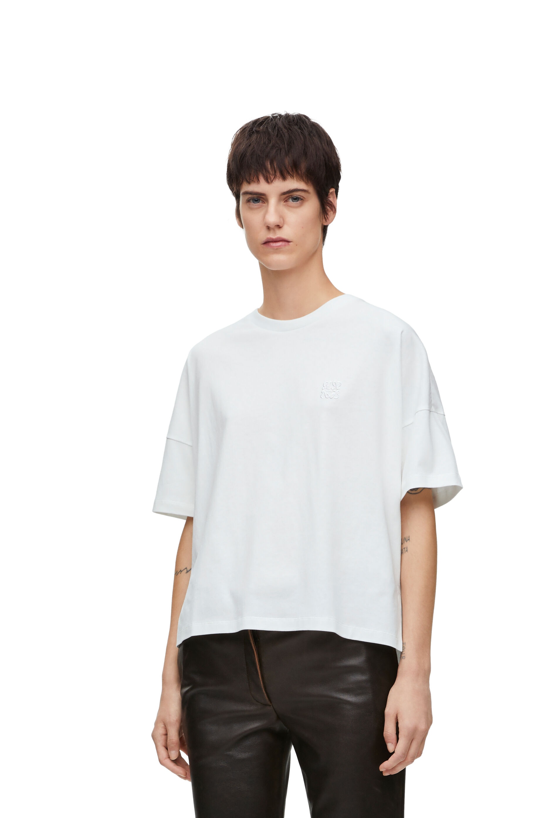 Boxy fit t-shirt in cotton - 3