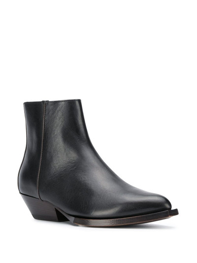 JIMMY CHOO pointed side-zip boots outlook