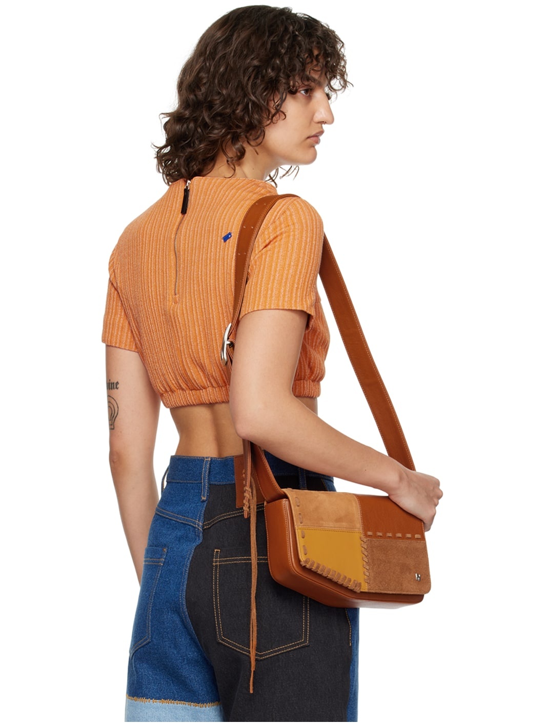 Orange Flut T-Shirt - 3