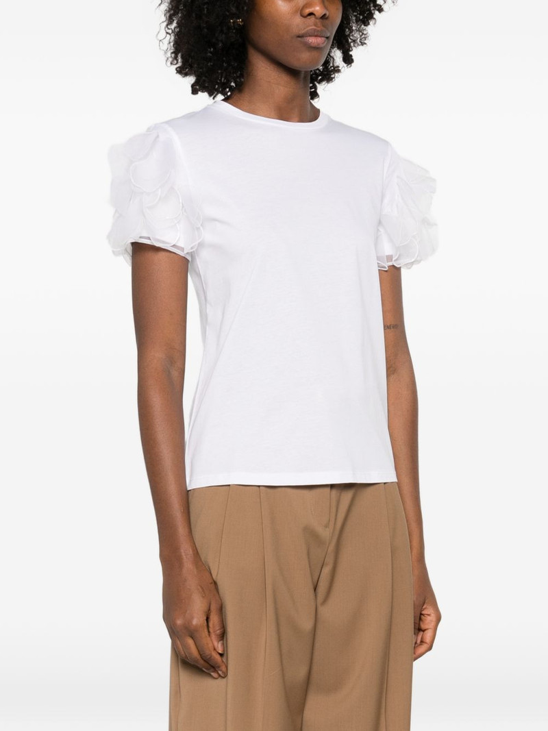 ruffled sleeve T-shirt 3
