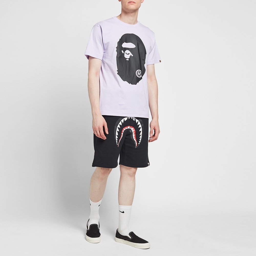 A Bathing Ape Bicolour Big Ape Head Tee - 7