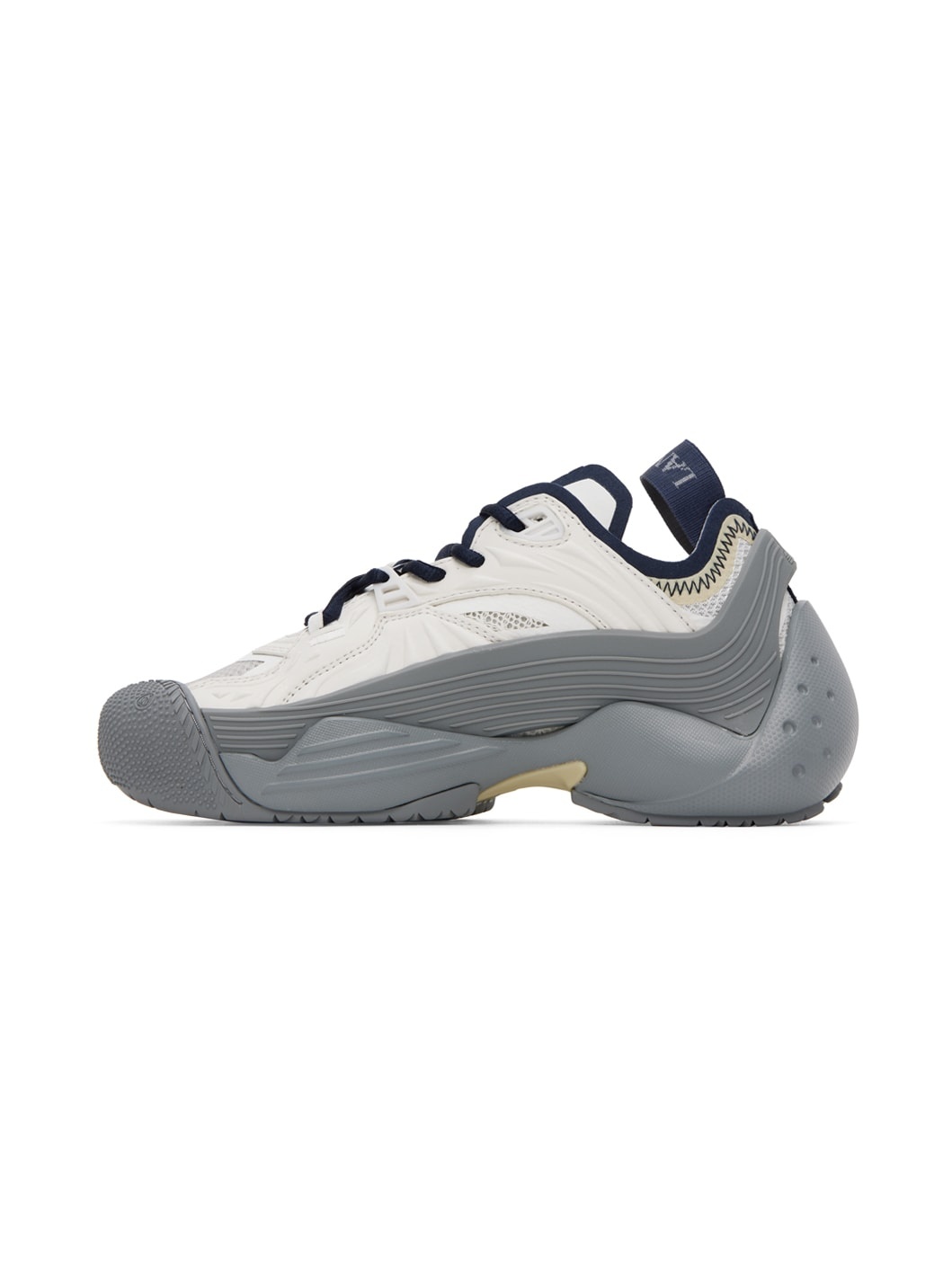 SSENSE Exclusive Gray & Navy Flash-X Sneakers - 3