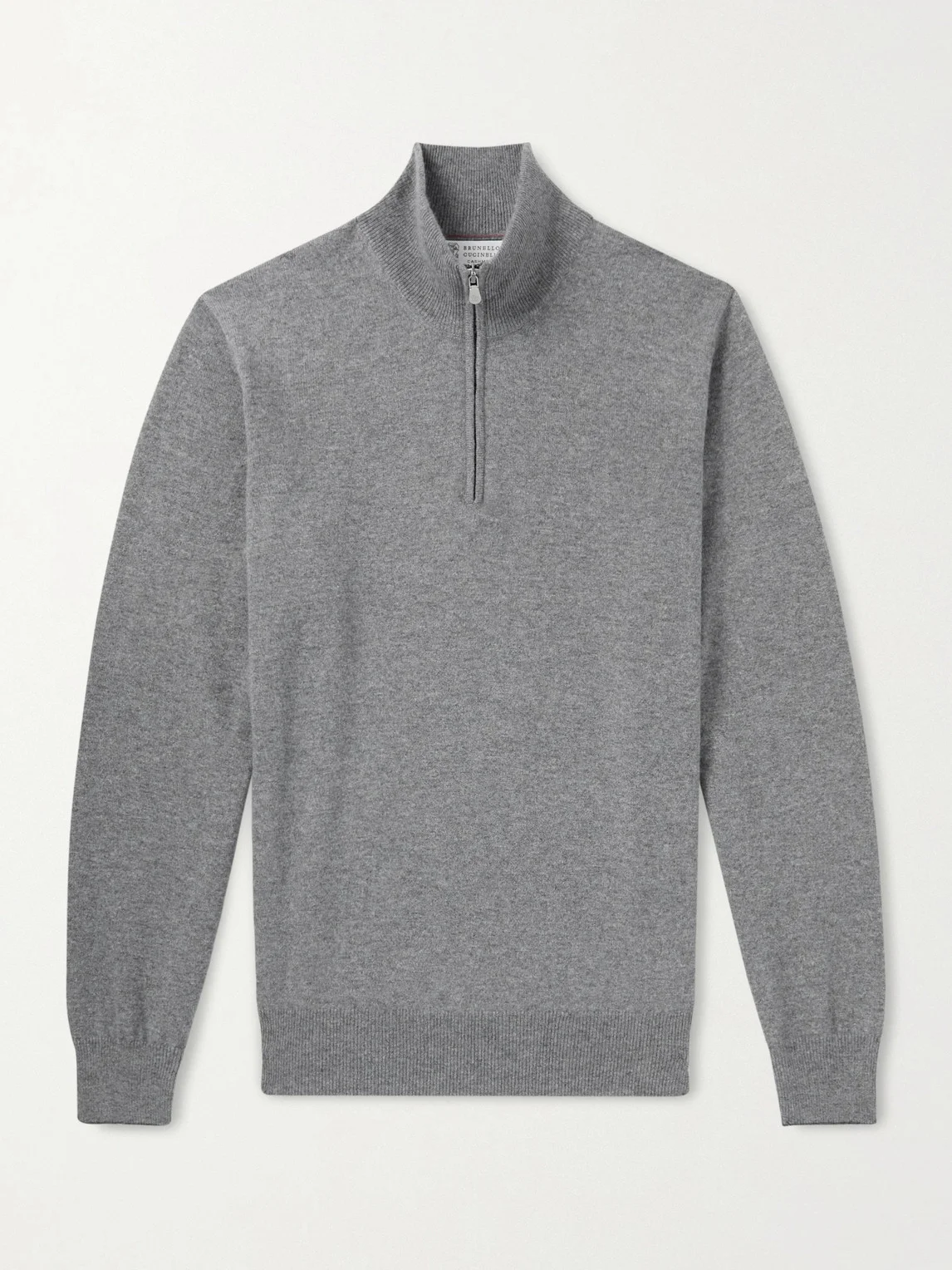 Cashmere Half-Zip Sweater - 1