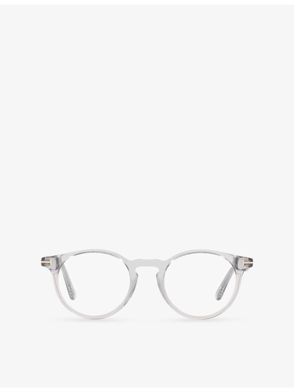 FT5557 Round-Frame Acetate Optical Glasses - 1