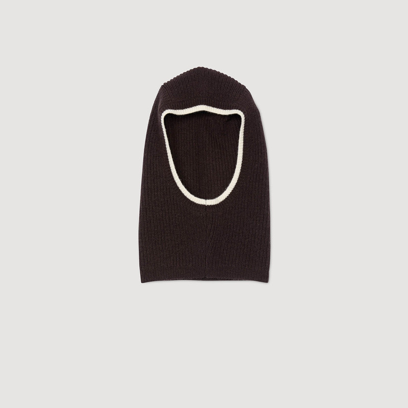 RIBBED WOOL BALACLAVA 1