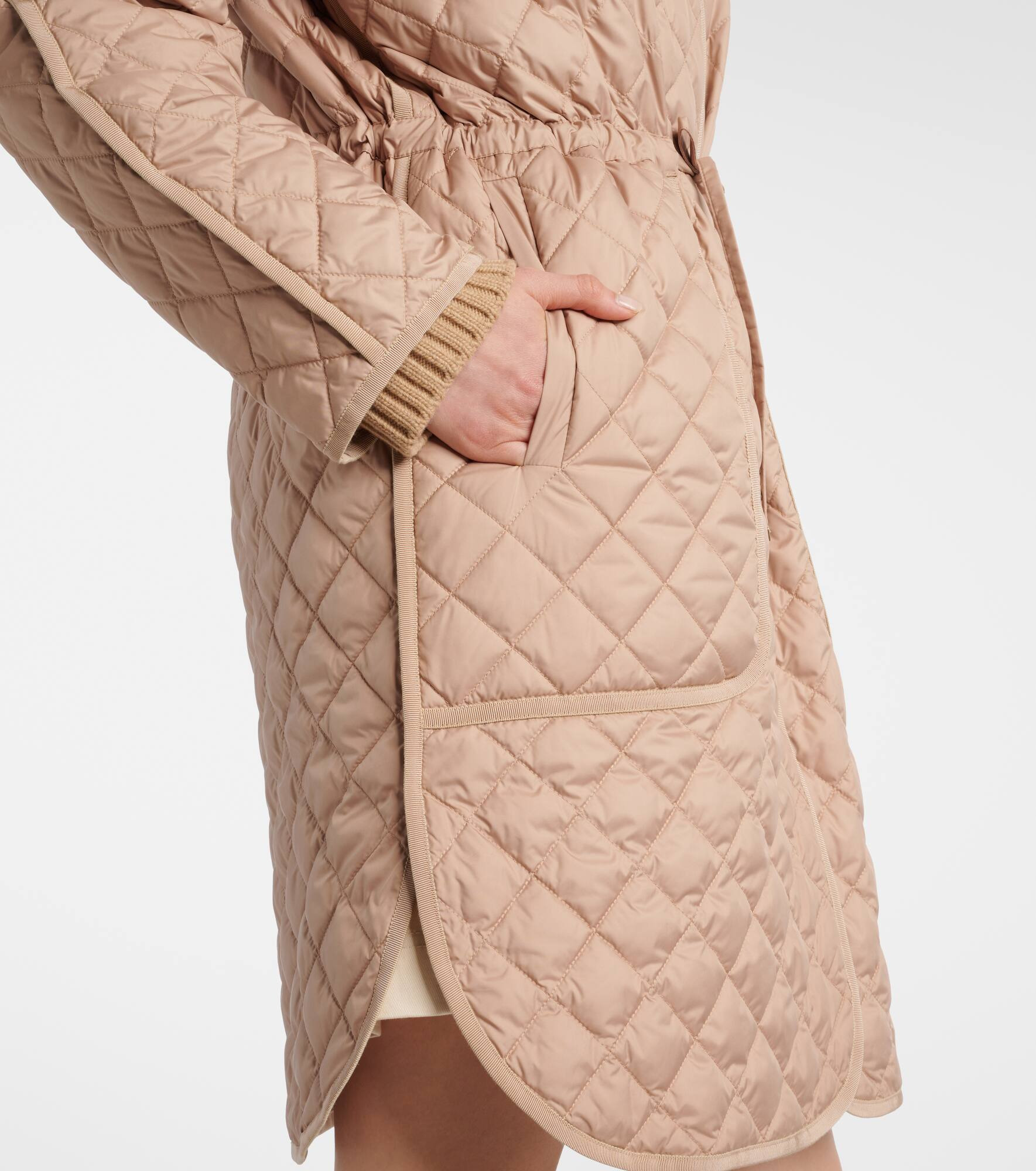 Etelan quilted down coat - 5