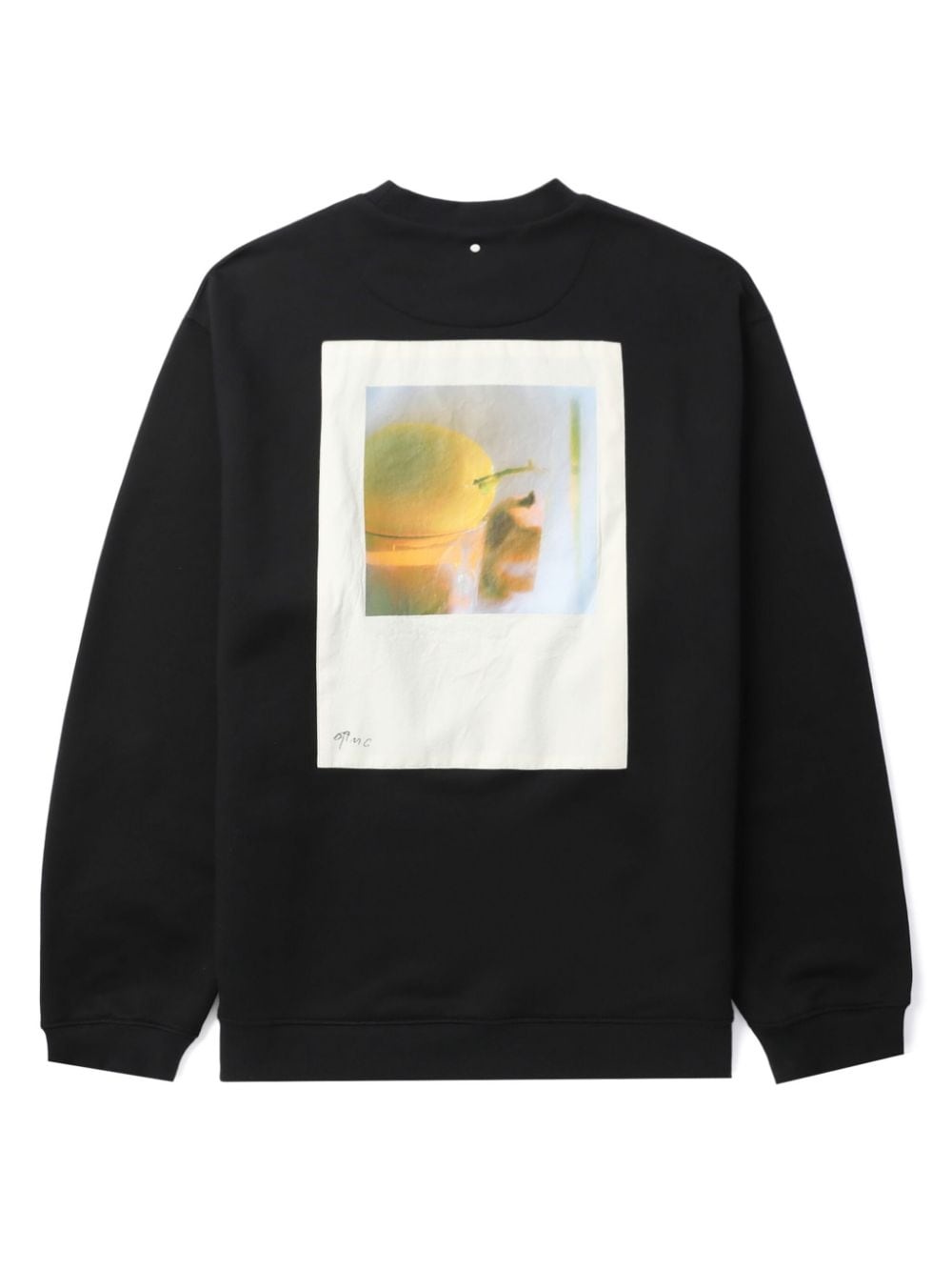 painterly-print cotton sweatshirt - 6