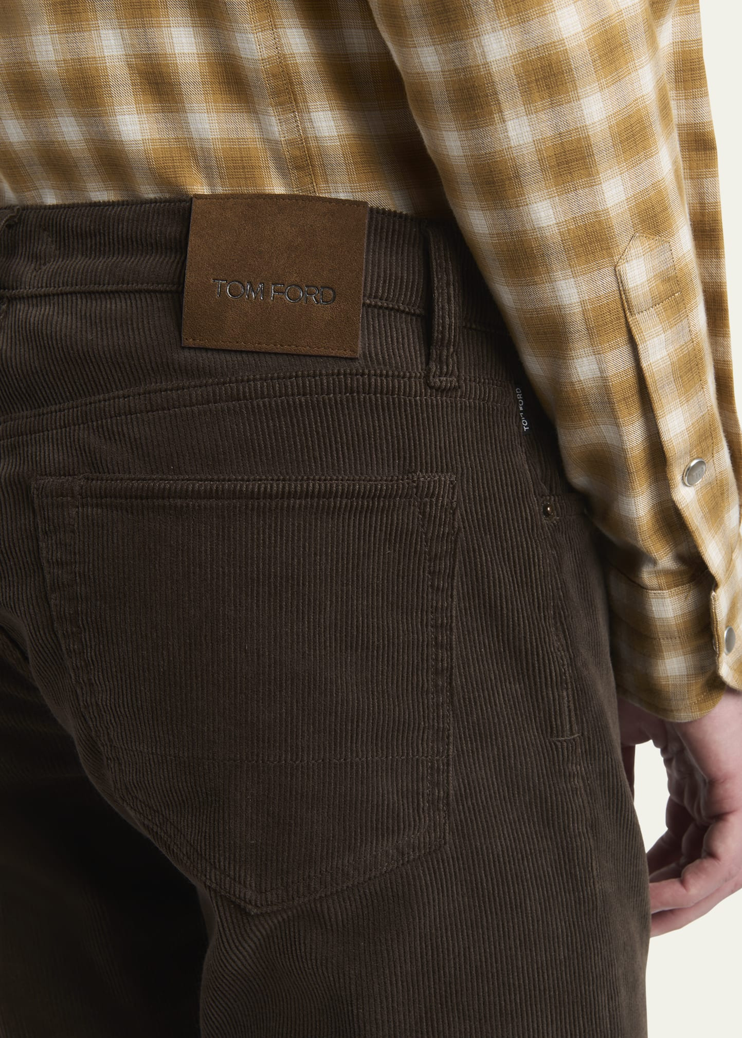Men's 12 Waves Cord Slim Fit Pants - 5