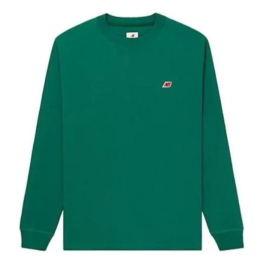New Balance Made in USA Core Crewneck Long Sleeves T-Shirt 'Classic Pine' MT21542ECS - 1