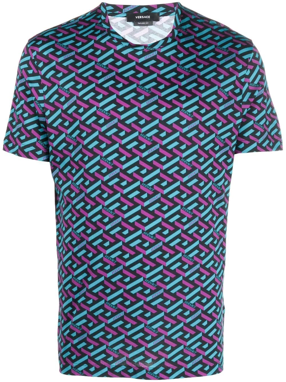 all-over logo-print T-shirt - 1