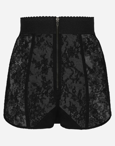 Dolce & Gabbana Lace high-waisted panties with elasticated waistband outlook
