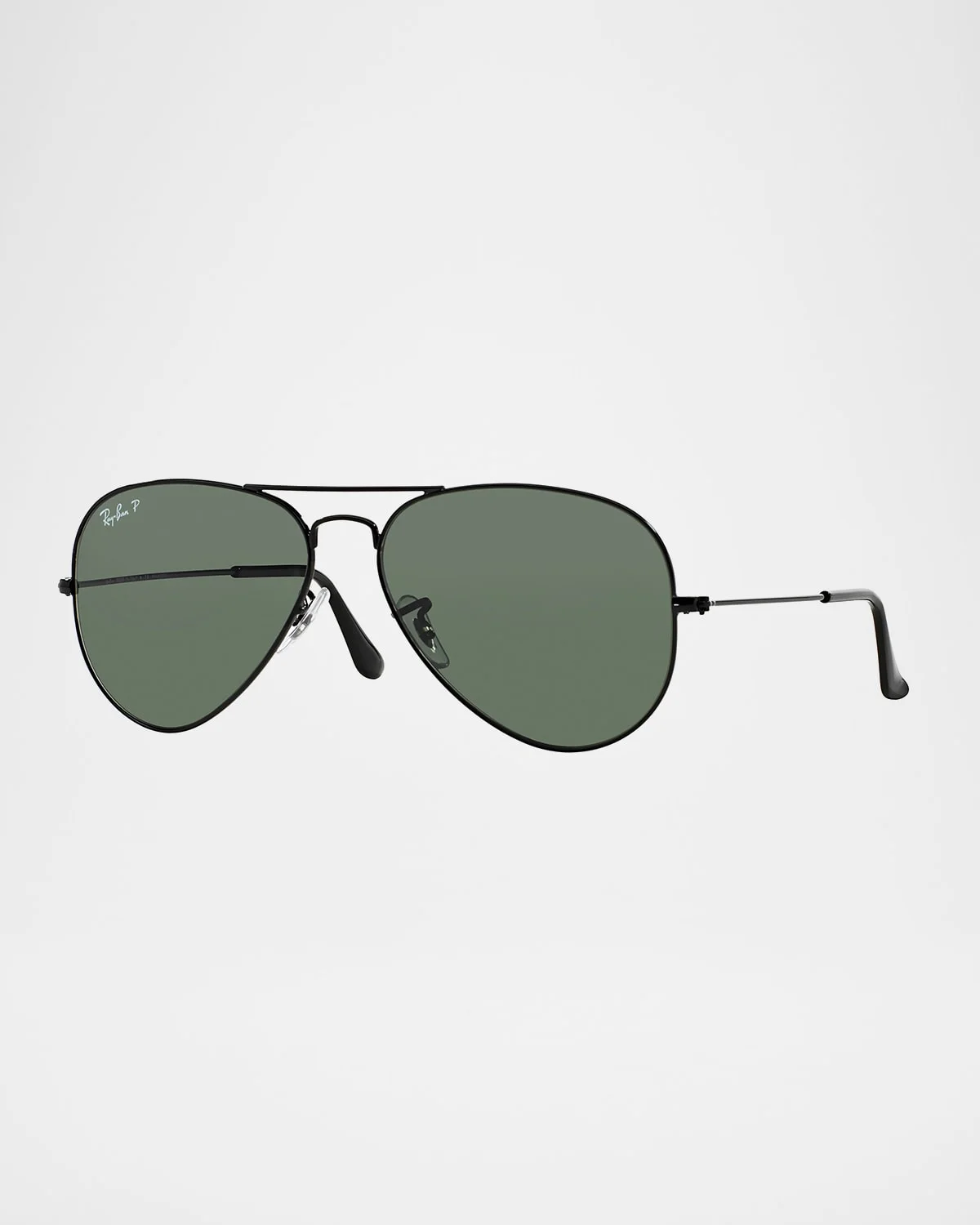 Metal Polarized Aviator Sunglasses - 1