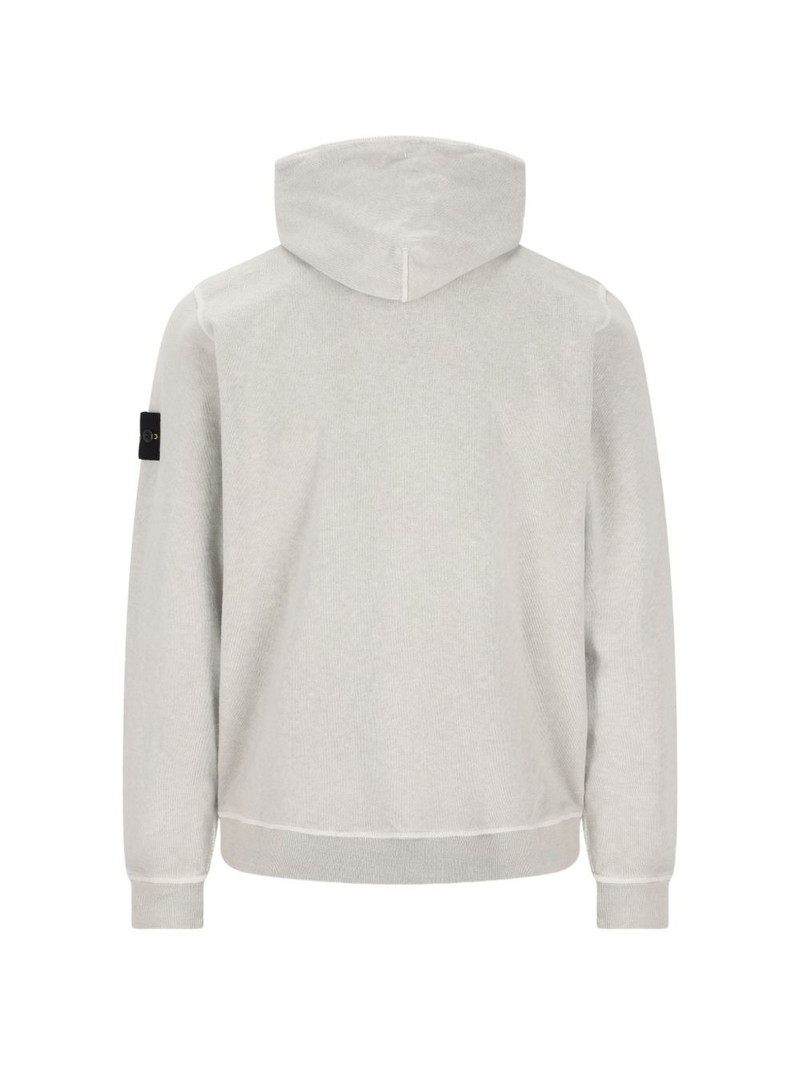 Stone Island zip-up hoodie outlook