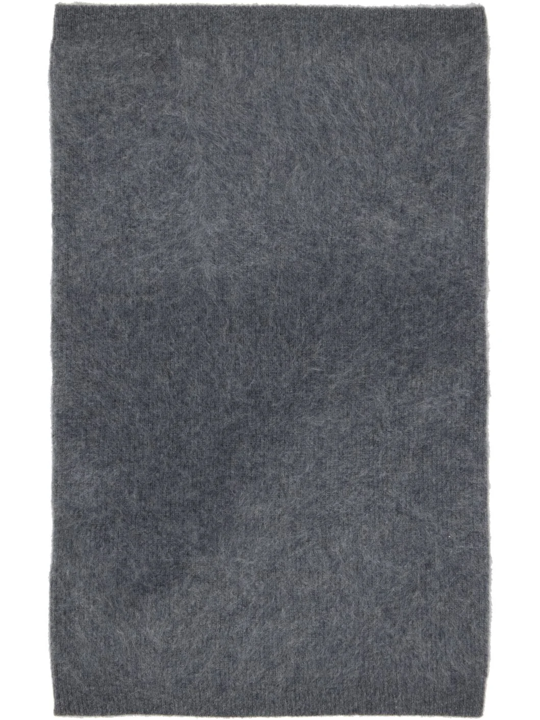 Gray LARRY Wool Snood Neck Warmer - 1