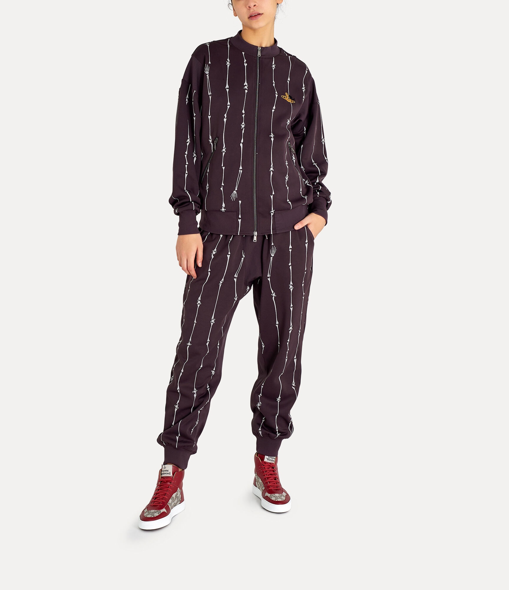 STRIPPED TRACKSUIT JACKET - 5