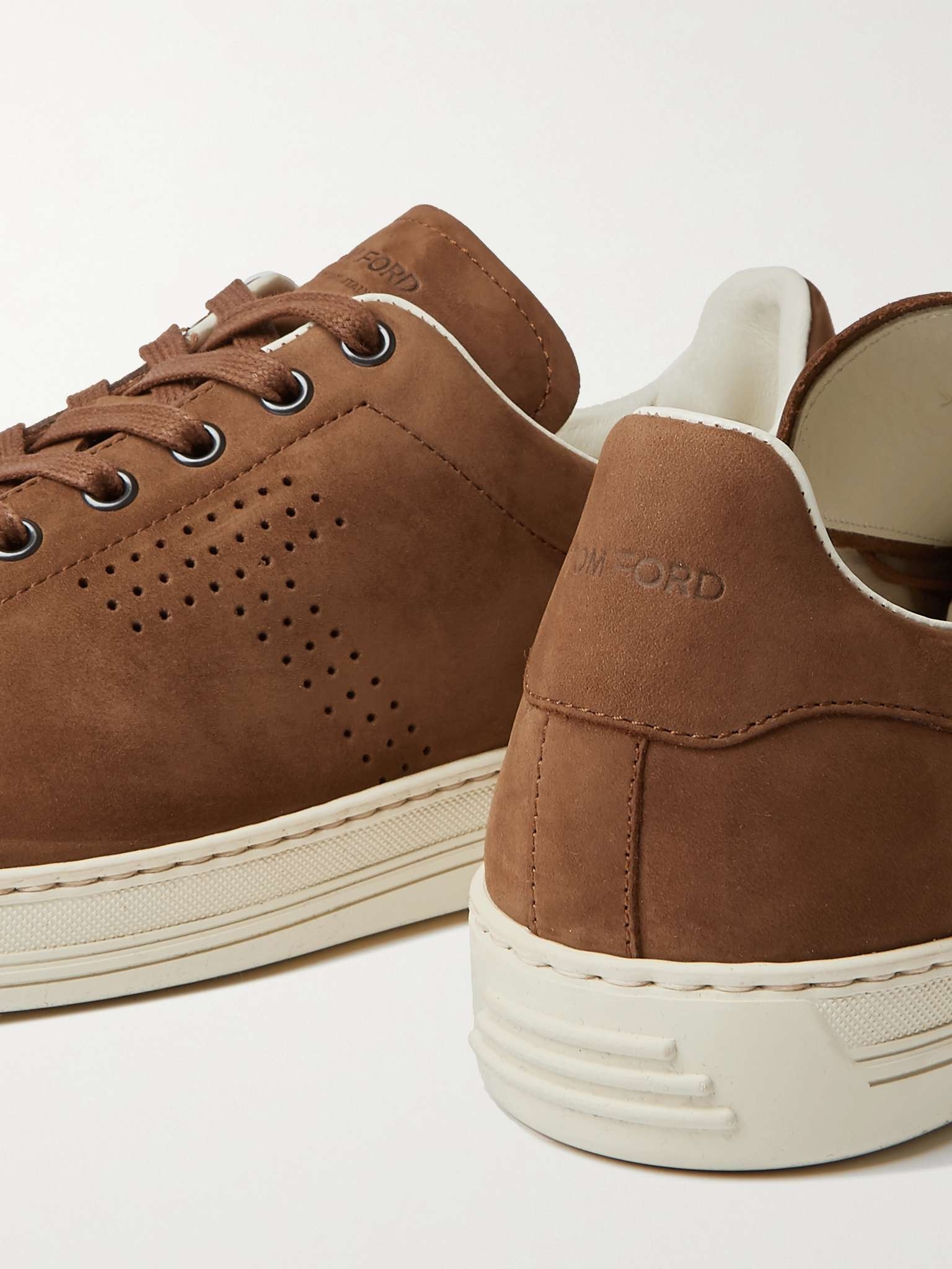 Warwick Perforated Nubuck Sneakers - 6