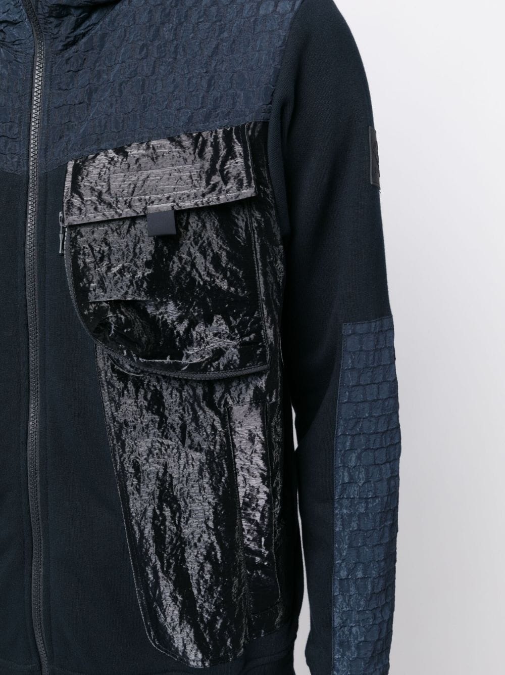 STAND-UP COLLAR HOODED JACKET - 3