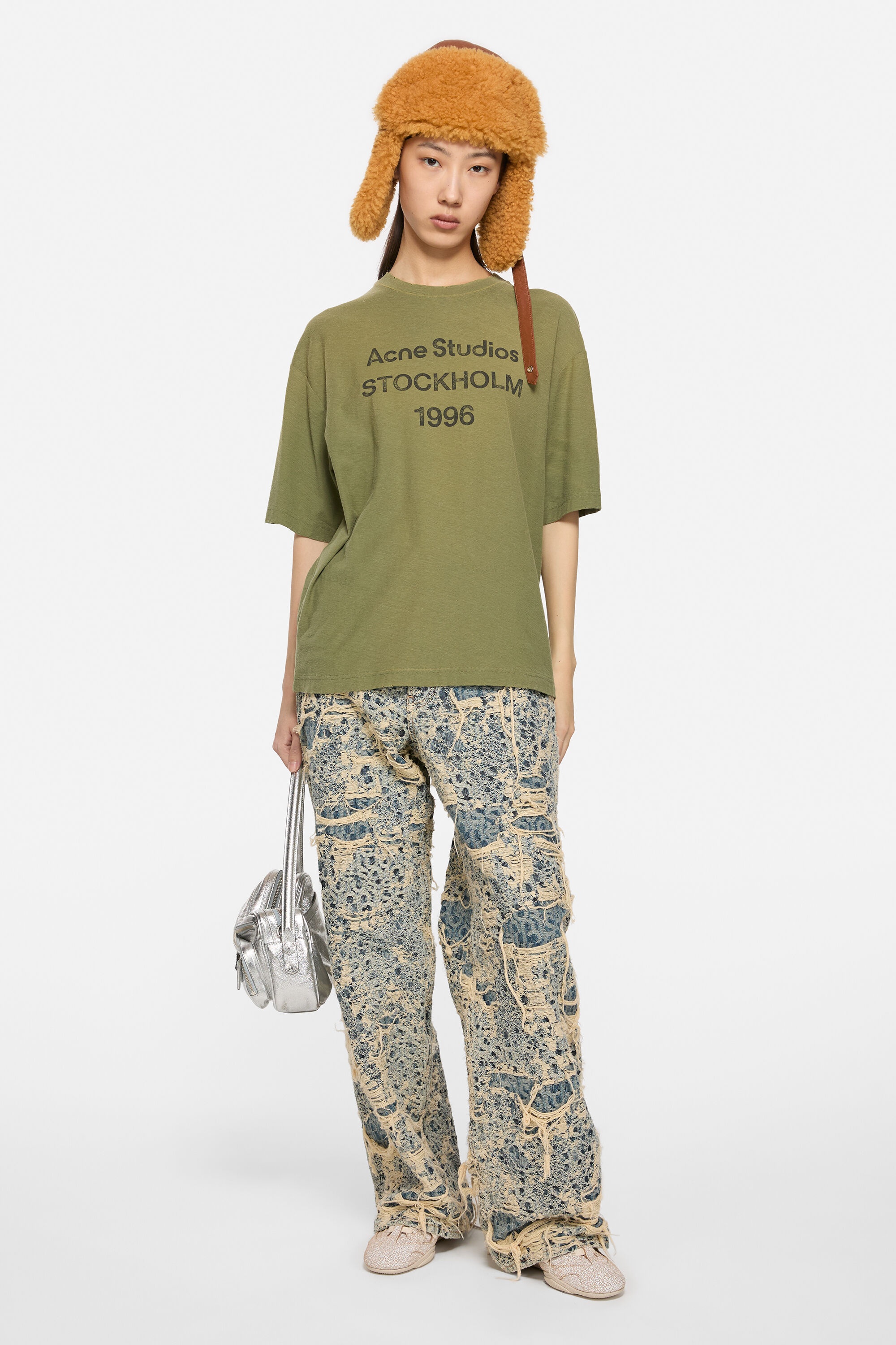 Logo t-shirt - Relaxed fit - Olive green - 2