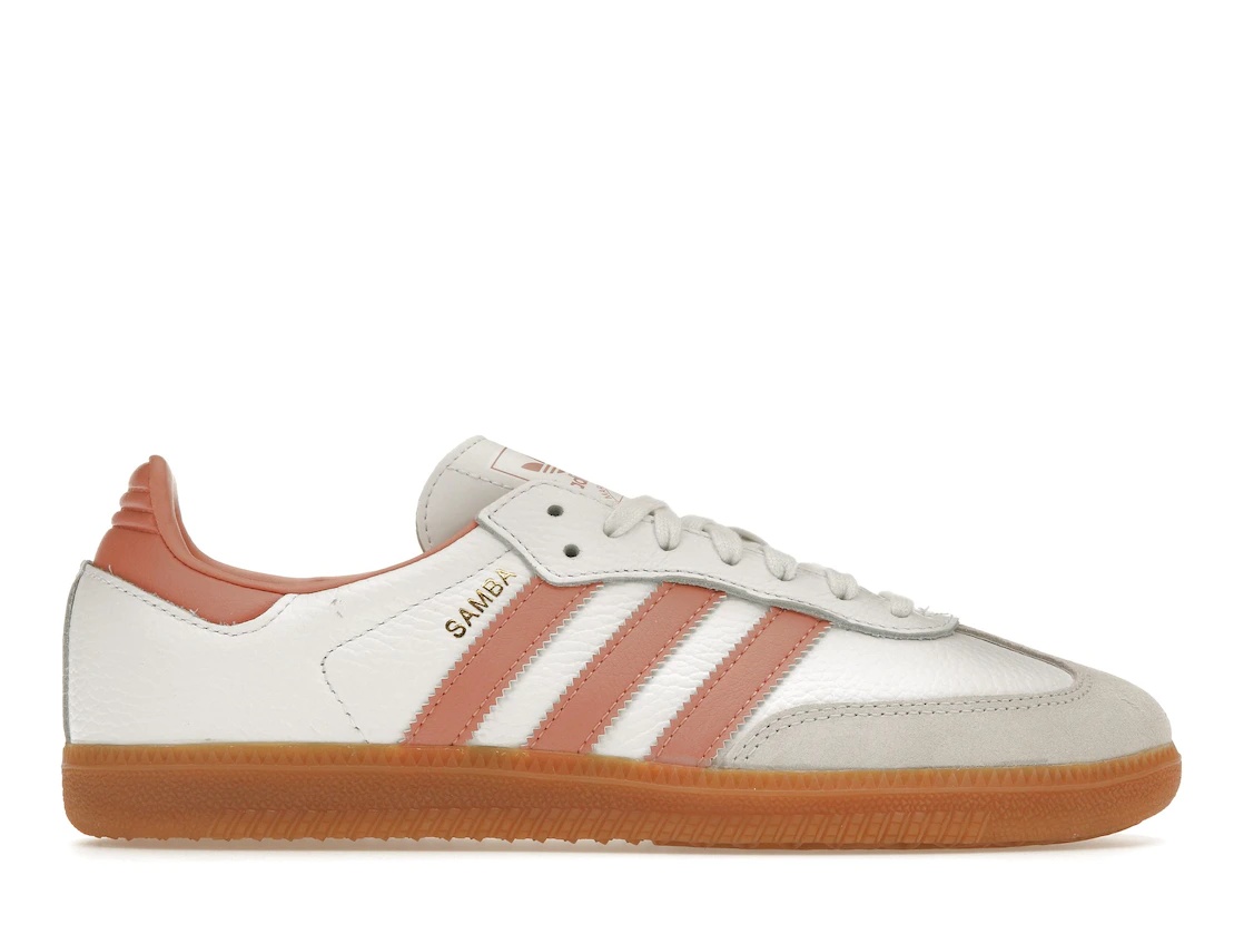 adidas Samba OG White Wonder Clay Gum (Women's) - 1