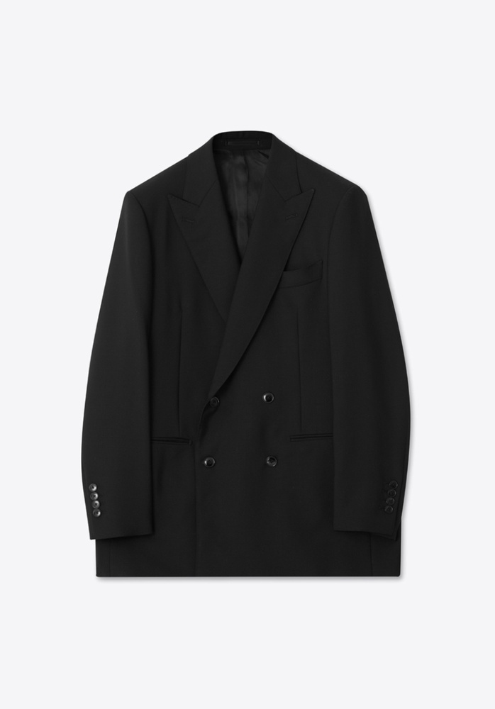 BLAZER 77 BLACK WOOL - 2