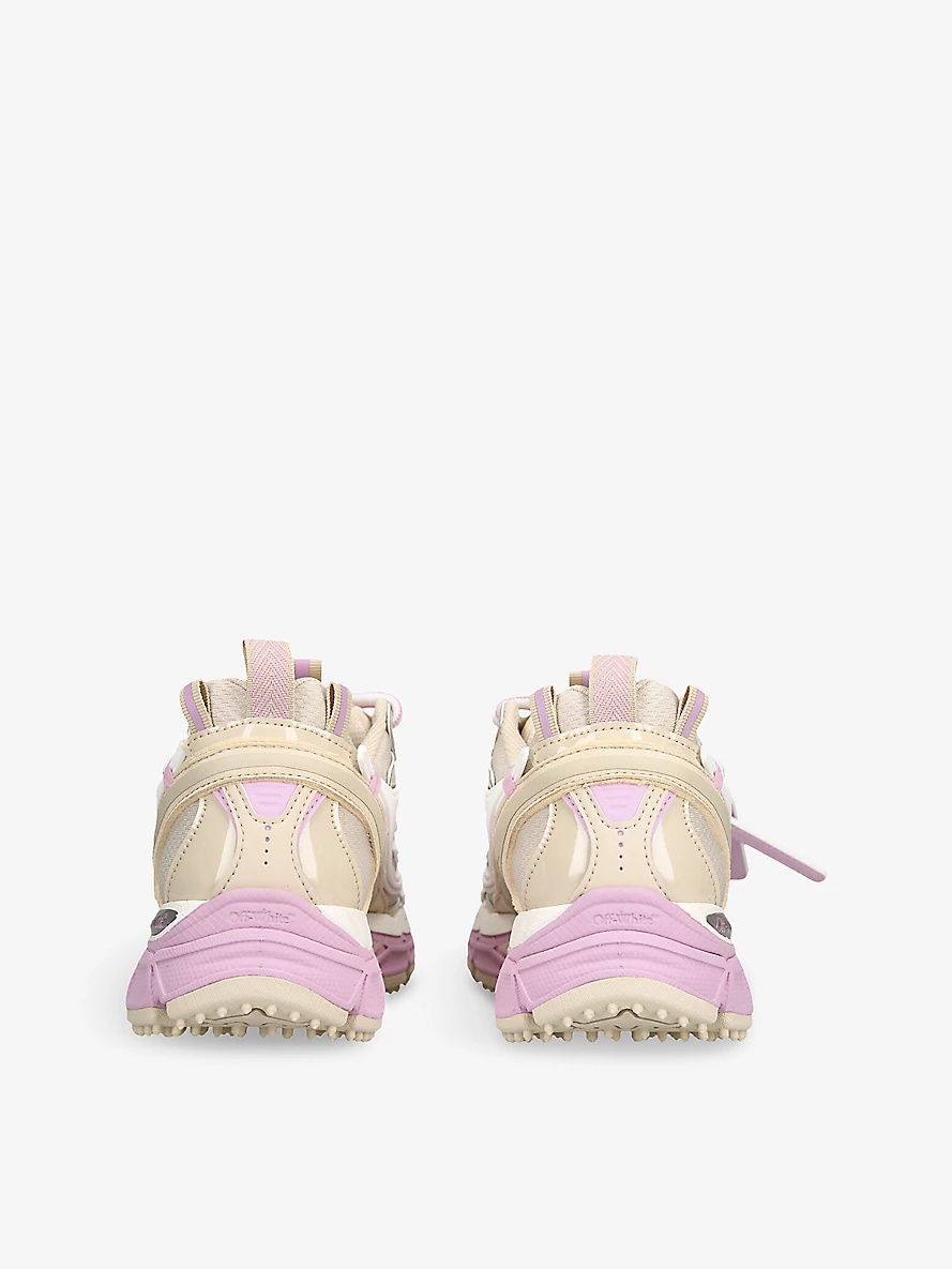Be Right Back Mixed-Textile Low-Top Trainers - 4