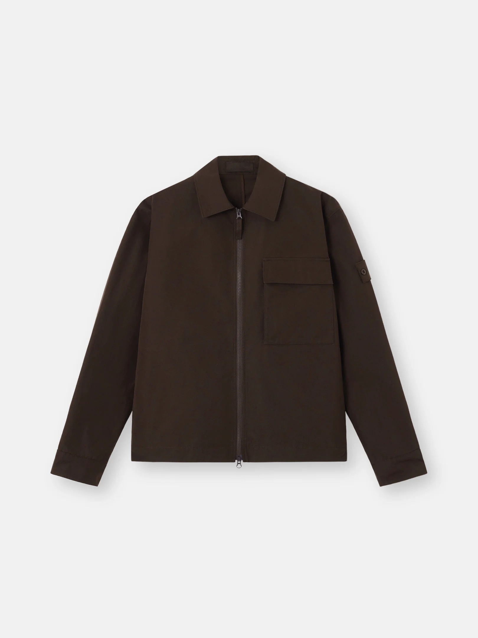 1200018 WEATHERPROOF COTTON CANVAS_STONE ISLAND GHOST - 1