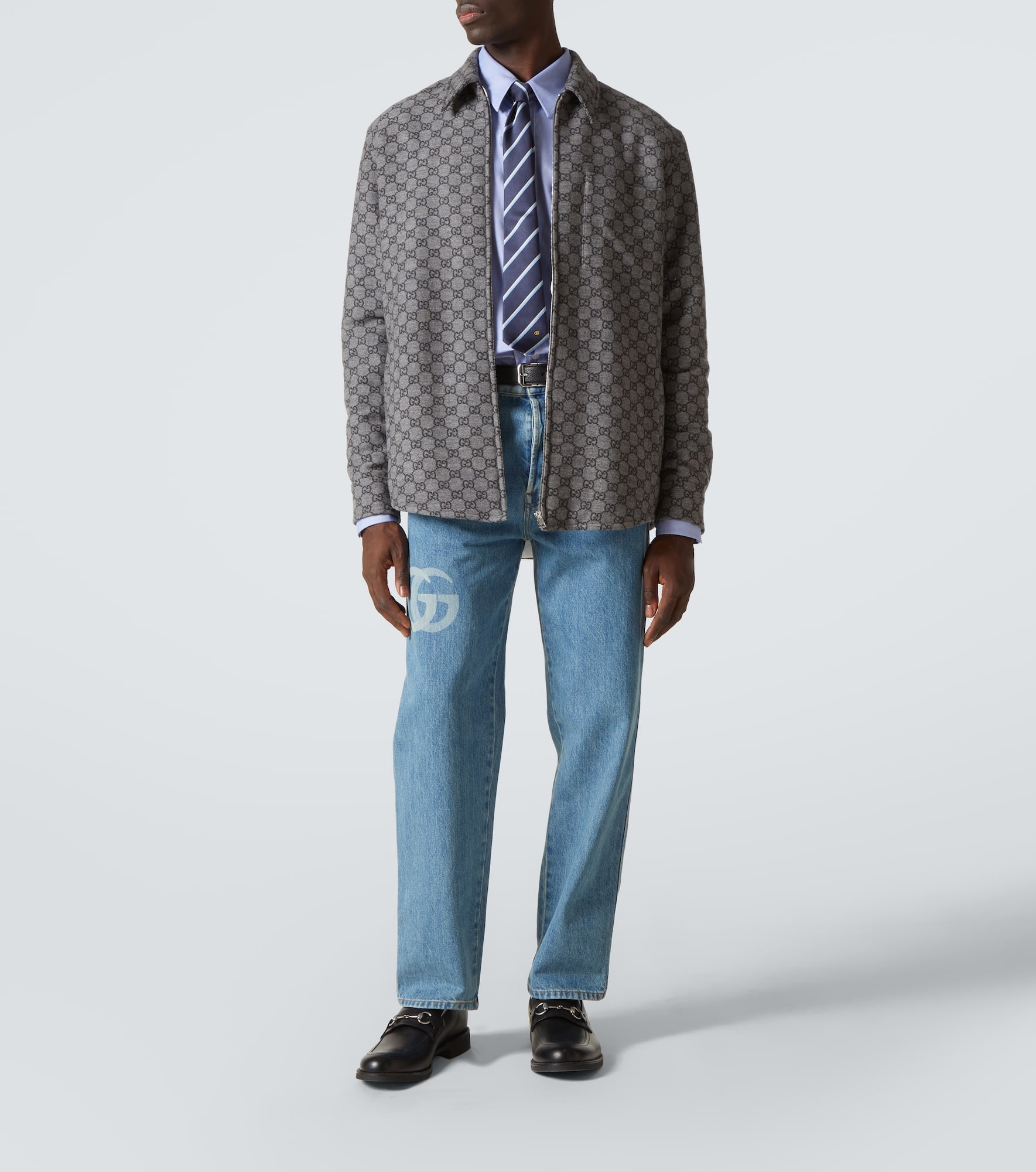 GG cotton Oxford shirt - 2