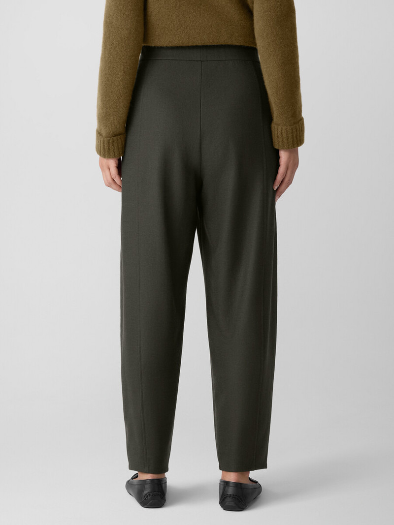 Felted Wool Jersey Lantern Pant in Regenerative Wool 4
