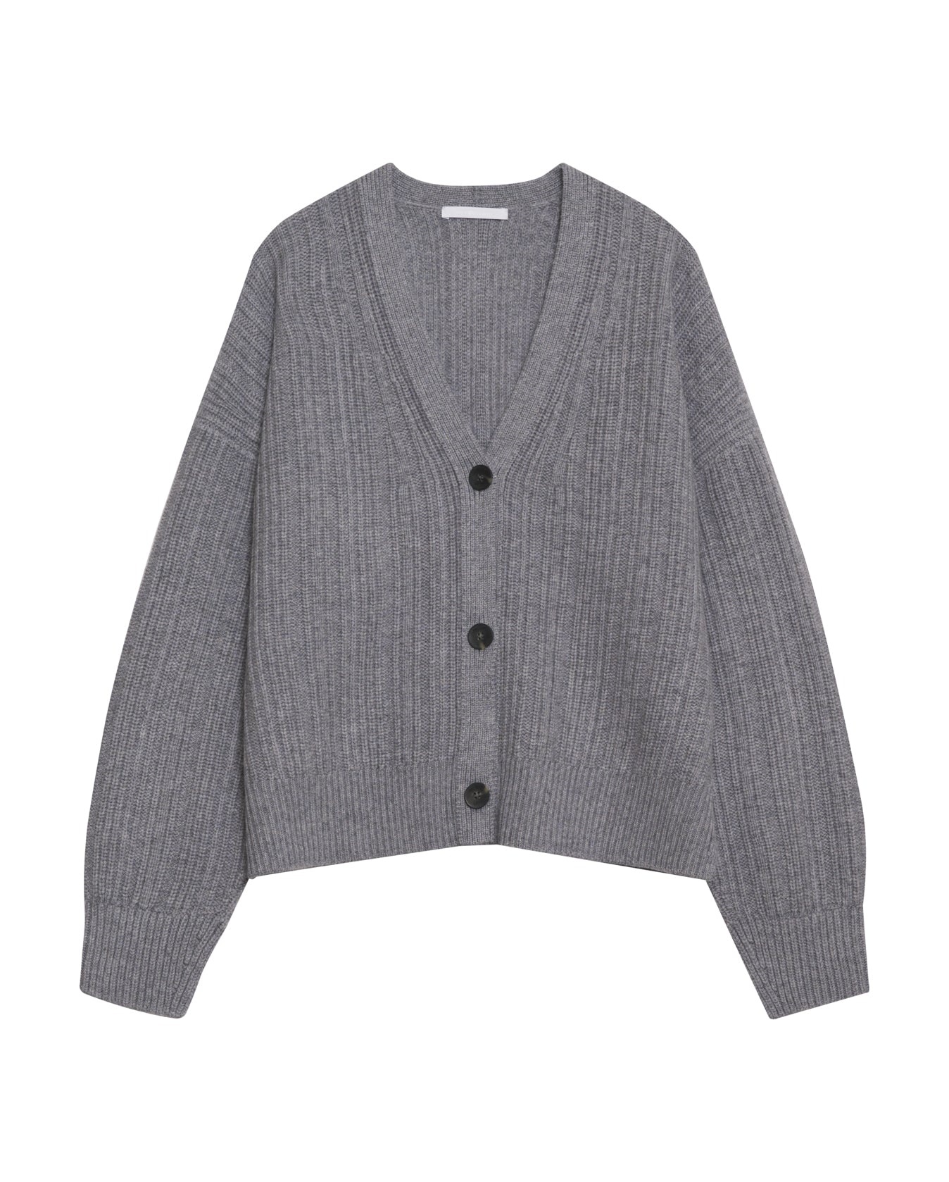 Boxi Cardi - Light Heather Grey - 6